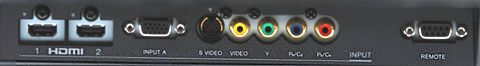 Connexions de l'Sony VPL-HW10