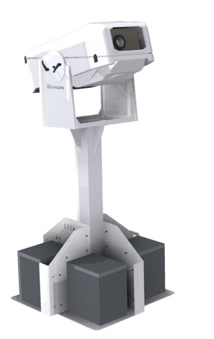 Peu suport carcassa projector